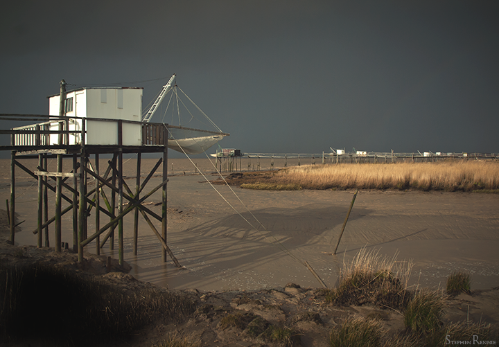 Orage sur l'estuaire